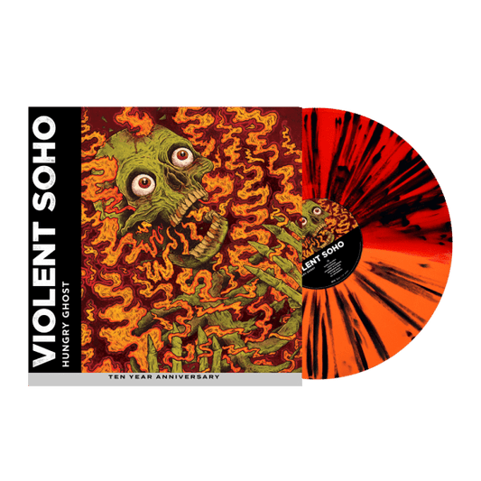 Violent Soho – Hungry Ghost - 10th Anniversary Orange and Red Splatter Vinyl LP Record [ vinyl ]