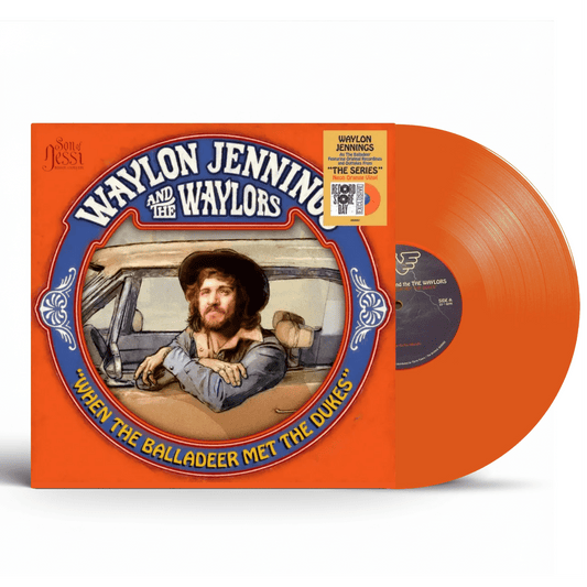 Waylon Jennings & The Waylors - When The Balladeer Met The Dukes - RSD 2026 Orange Vinyl LP Record [ vinyl ]